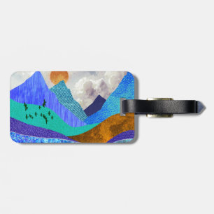 Mountain Vista Luggage Tag