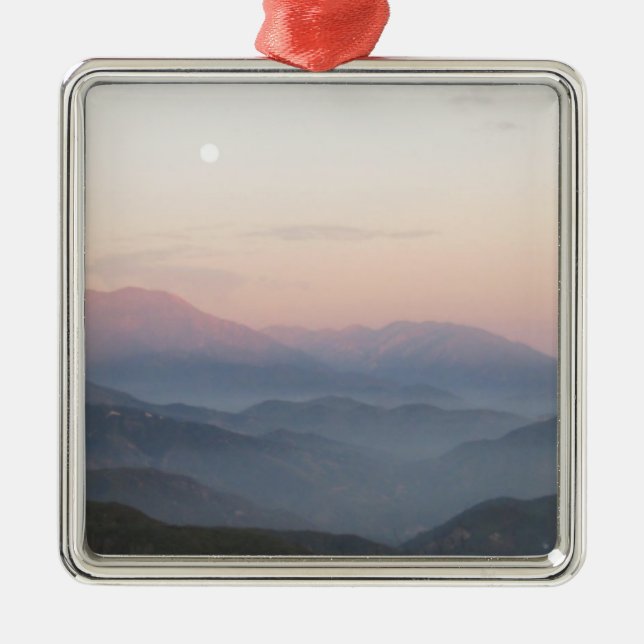 Mountain Vista Metal Ornament (Front)