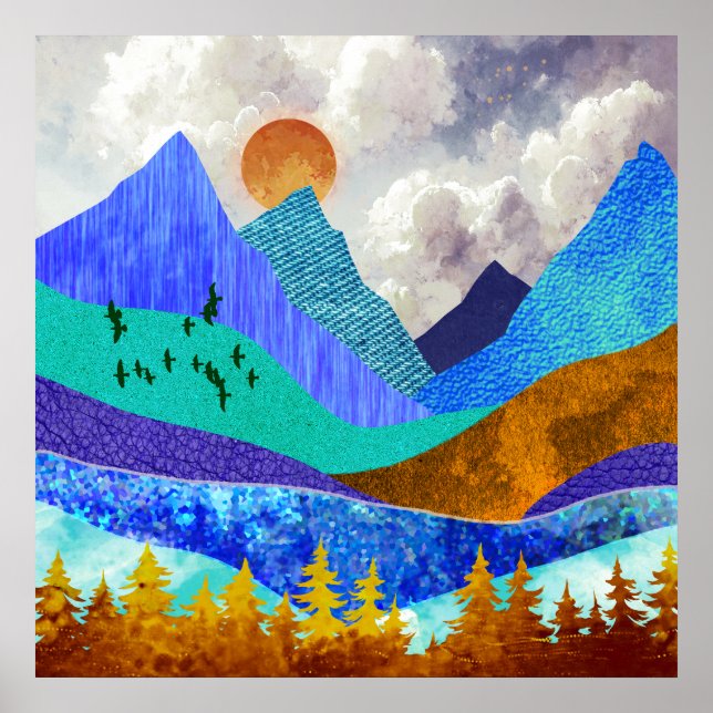 Mountain Vista Poster (Front)