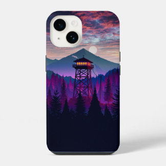 Mountain Watchtower Scenic Phone Case 2