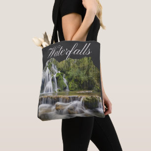 Mountain Waterfall Tote Bag