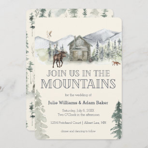 Mountain Wedding/Party Invitation