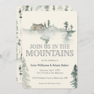 Mountain Wedding/Party Invitation