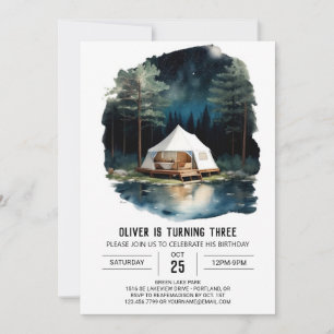Mountain Wilderness Birthday Invitation