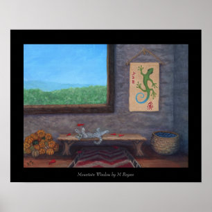 Mountain Window Appalachian Art Print