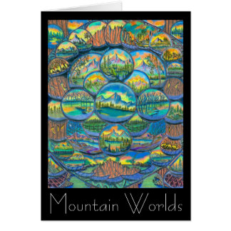 Mountain Worlds Drawings