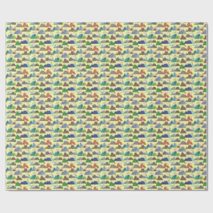 mountain wrapping paper