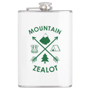 Mountain Zealot Hip Flask