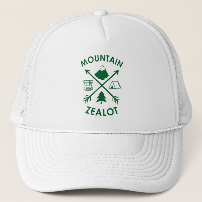 Mountain Zealot Trucker Hat (Front)