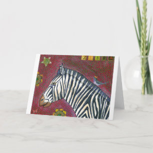 Mountain Zebra Greeting Card