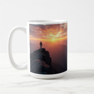 #MountainAdventure #SunriseMagic #NatureLovers #Ou Coffee Mug