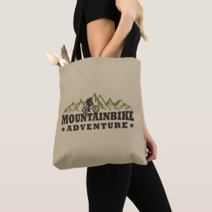 Mountainbike adventure tote bag