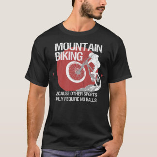 Mountainbike Bike Mountain Biking riders mountain  T-Shirt