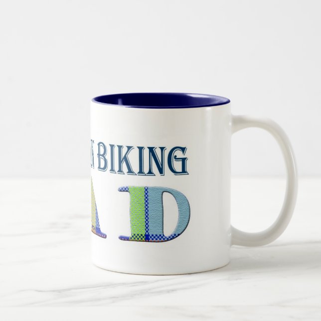 MountainBikingDad Two-Tone Coffee Mug (Right)