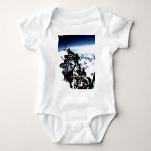 Mountaineer Achievement Snow Winter Baby Bodysuit