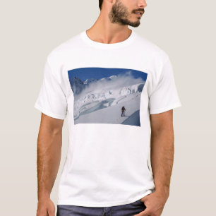 Mountaineer on the Tasman Glacier in Mount T-Shirt