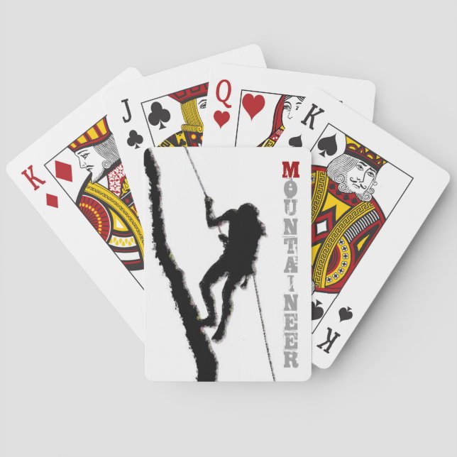 Mountaineer Playing Cards (Back)