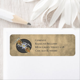 Mountaineer return address label
