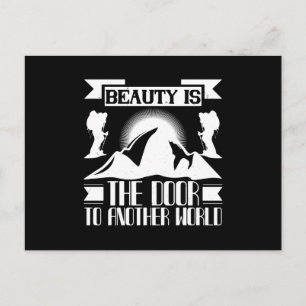 Mountaineering - Beauty Is The Door Postcard