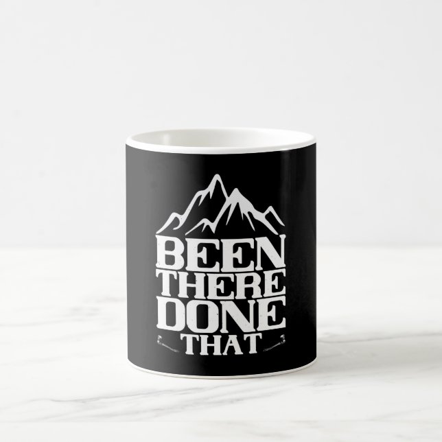 Mountaineering - Been There Done That Coffee Mug (Center)
