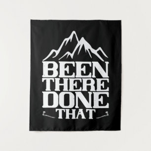 Mountaineering - Been There Done That Tapestry