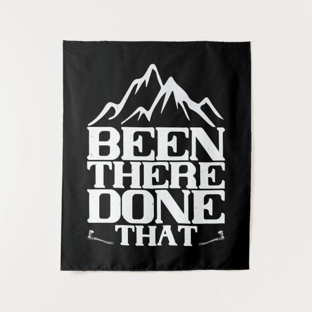 Mountaineering - Been There Done That Tapestry (Front)