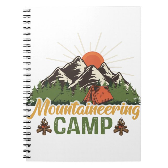 Mountaineering camp notebook (Front)