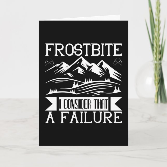 Mountaineering - Frostbite Card (Front)