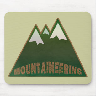 mountaineers, mountain style mouse pad