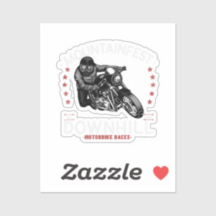 Mountainfest Downhill Motorbike Race Graphic Motor
