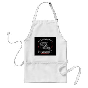 Mountainfest Downhill Motorbike Race Graphic Motor Standard Apron