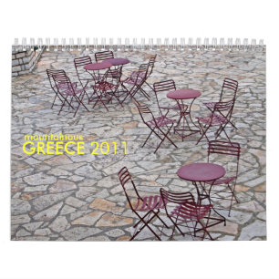 mountainous greece calendar