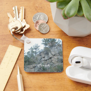 Mountainous Keychain