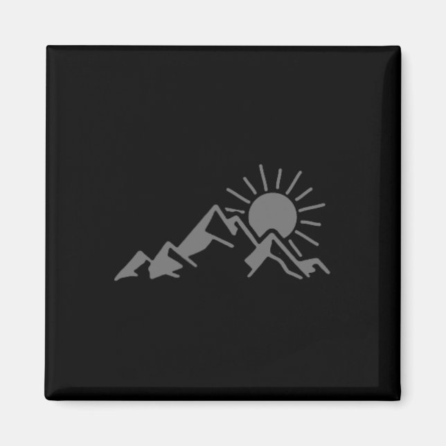 Mountains1  magnet (Front)