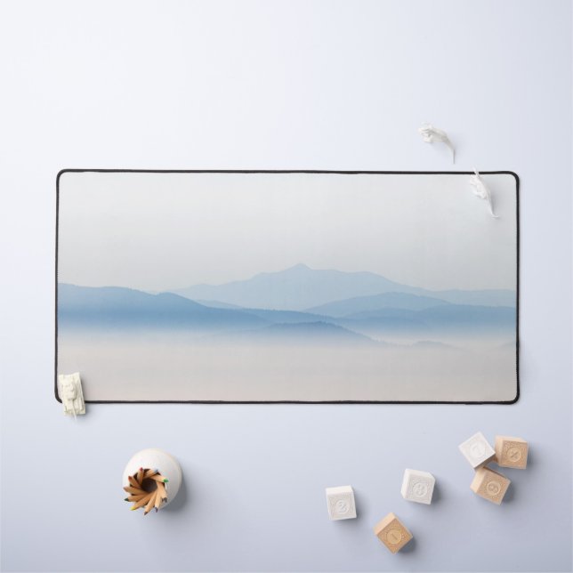 Mountains above clouds desk mat (Kids Table)