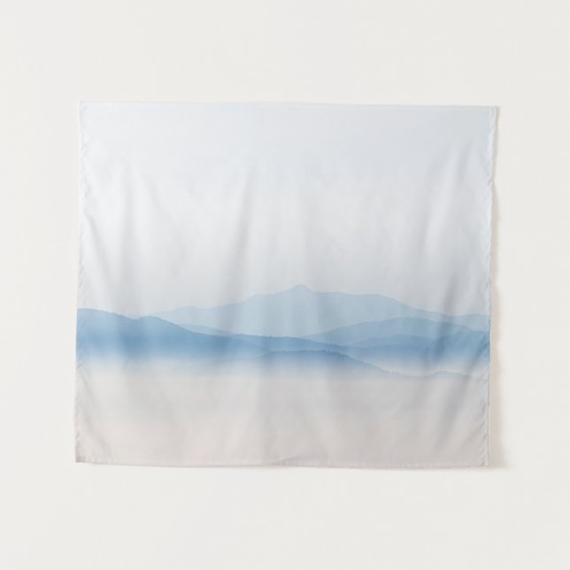 Mountains above clouds tapestry (Front (Horizontal))