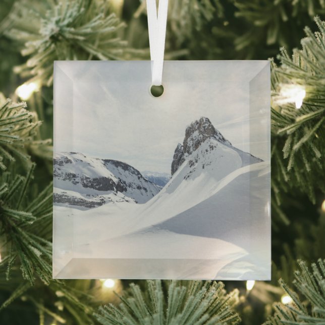 Mountains | Achensee Zillertal, Austria Glass Tree Decoration (Insitu)