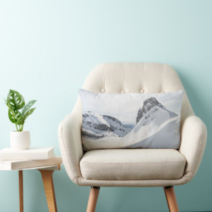 Mountains Achensee Zillertal, Austria Lumbar Cushion