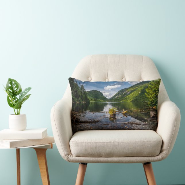 Mountains | Adirondack High Peaks, New York Lumbar Cushion (Chair)