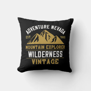 Mountains - Adventure Nevada Mountain Cushion