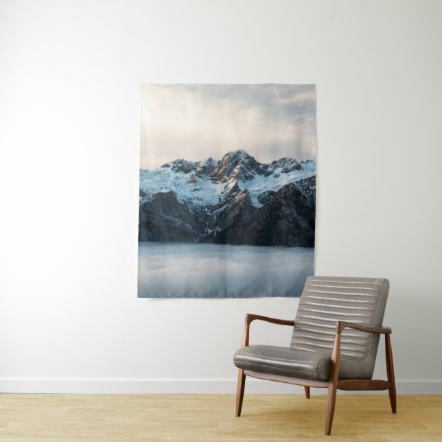 Mountains and fog tapestry (In Situ)