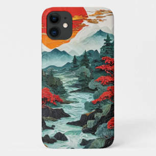 Mountains and forest iPhone 11 case