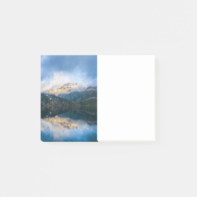 Mountains and Lake Scenic Nature Photo Post-it Notes (Front)