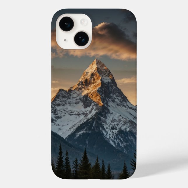 mountains and nature  Case-Mate iPhone case (Back)