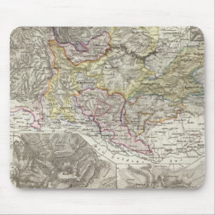 Mountains and Rivers of Harz Germany Mouse Pad