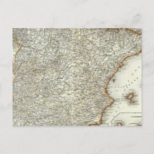 Mountains and Rivers of Madrid, Spain Postcard