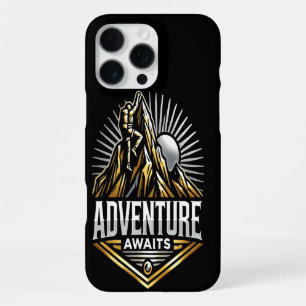 Mountains and Sun Inspire Outdoor Exploration iPhone 16 Pro Max Case