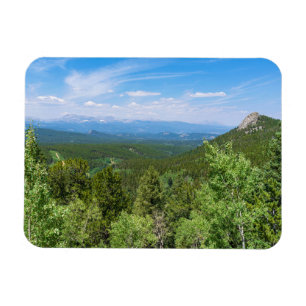 mountains and wooded valleys at golden gate canyon magnet