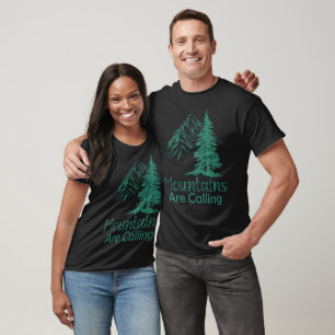 Mountains Are Calling, Adventure T-Shirt