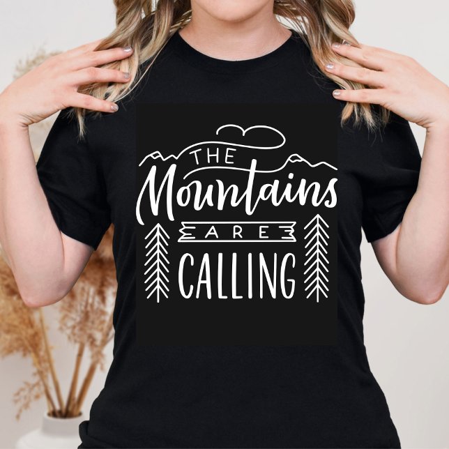 Mountains Are Calling & I Must Go Outdoorsy Shirt (Creator Uploaded)
